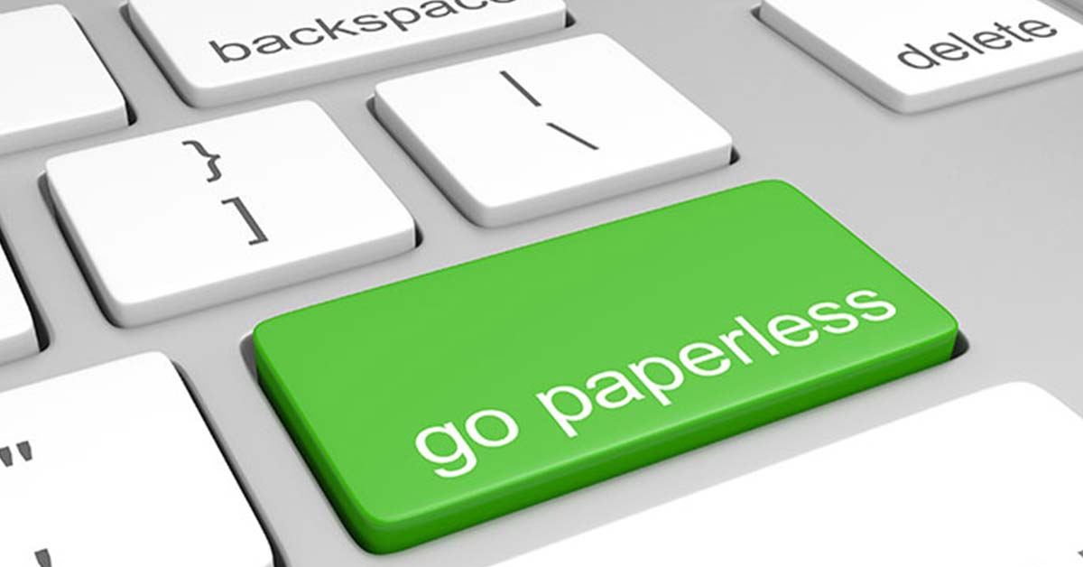 Why Being Paperless really matters