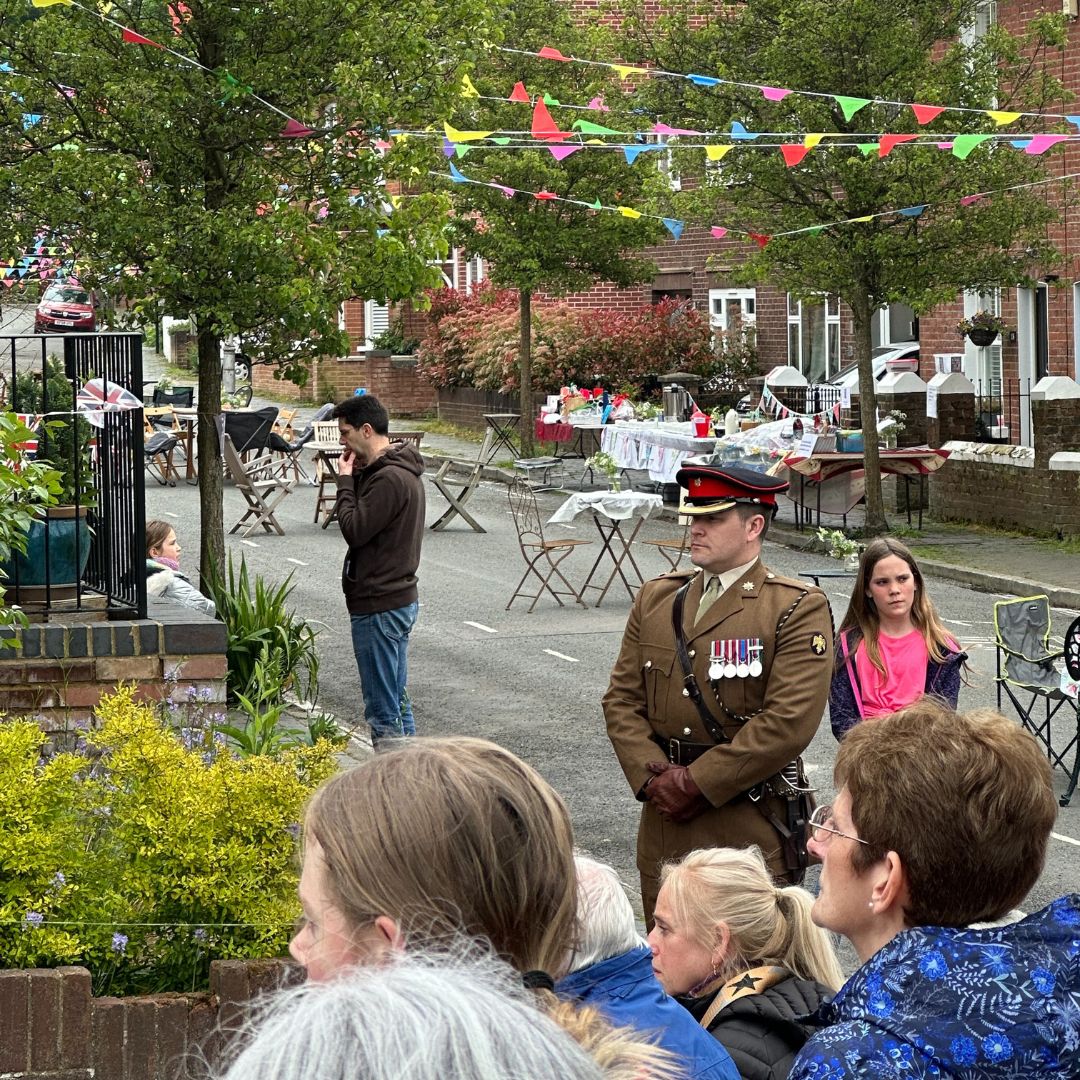 St Albans Unveil WW1 Memorial on Residential Property